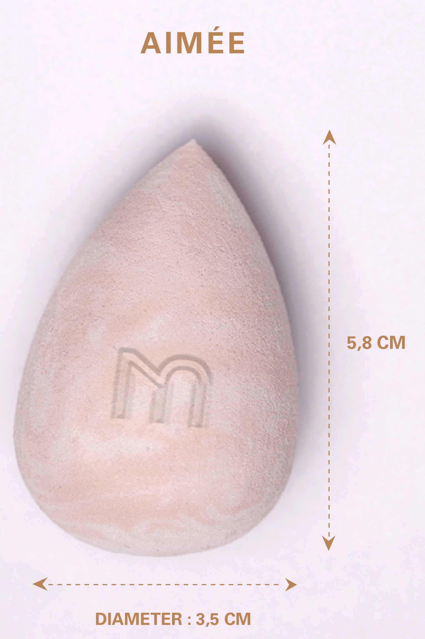 Mercredi - BASE & BLEND Flawless Finish Makeup Sponge (Beauty Sponge)