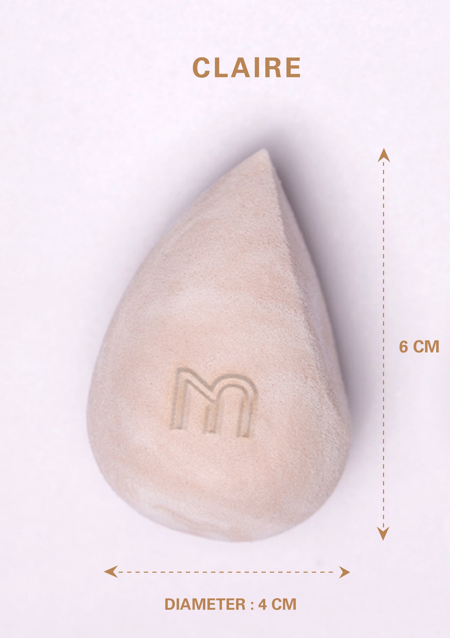 Mercredi - BASE & BLEND Flawless Finish Makeup Sponge (Beauty Sponge)